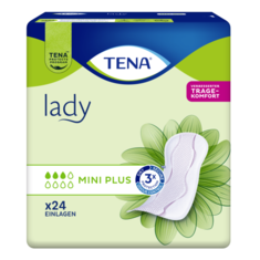 TENA Lady Mini Plus Einlagen Beutel 24 Stueck