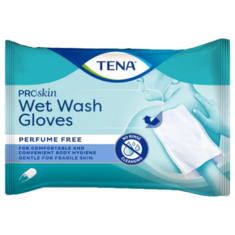 Waschhandschuhe TENA Wet Wash Glove Parfumfrei 8 Stück